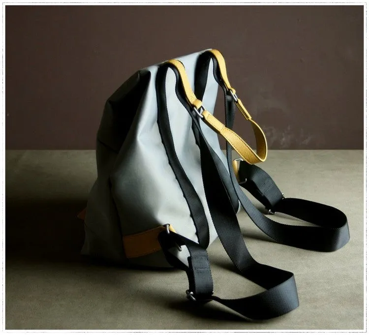 Womens Nylon Backpack Black Best Satchel Backpack Bag Nylon School Rucksack for Ladies