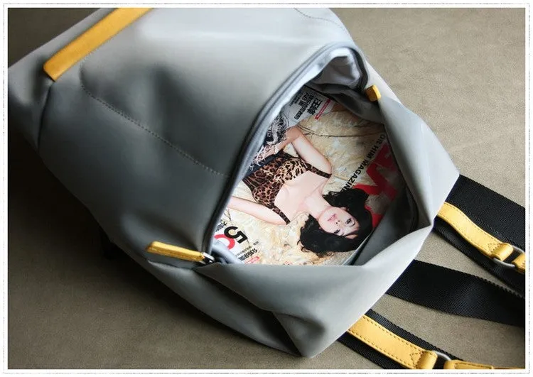 Womens Nylon Backpack Black Best Satchel Backpack Bag Nylon School Rucksack for Ladies