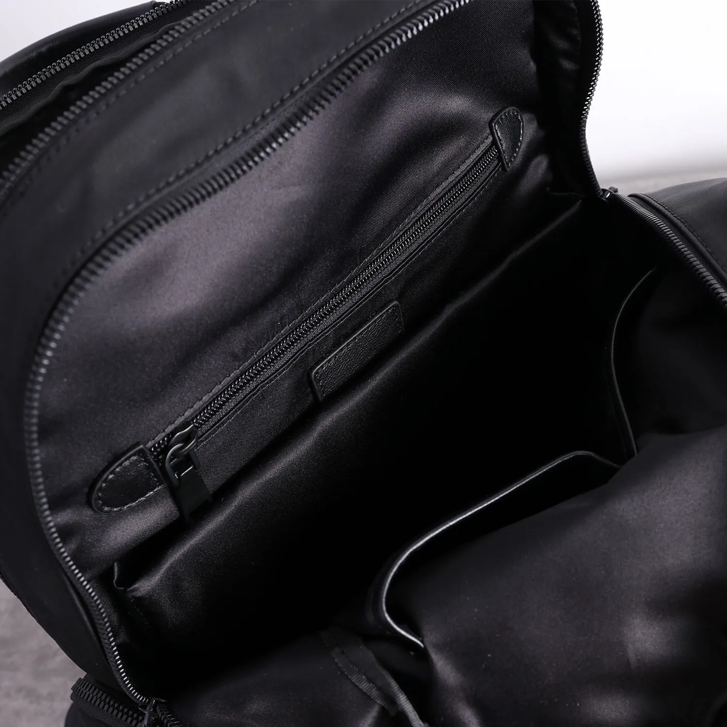 Womens Nylon Laptop Backpack Best Travel Backpack Bag Nylon Gray School Rucksack for Ladies