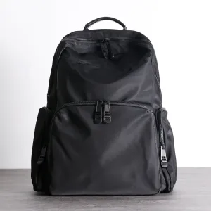 Womens Nylon Laptop Backpack Best Travel Backpack Bag Nylon Gray School Rucksack for Ladies