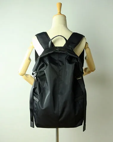 Womens Nylon Large Backpack Bag Army Green Nylon Travel Backpack School Rucksack for Ladies