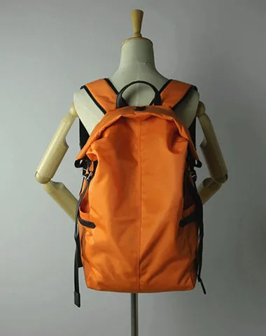 Womens Nylon Large Backpack Bag Army Green Nylon Travel Backpack School Rucksack for Ladies