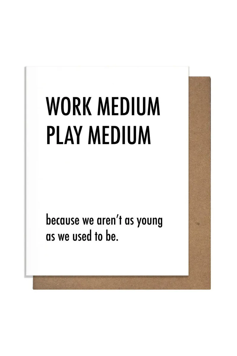 Work Medium Card