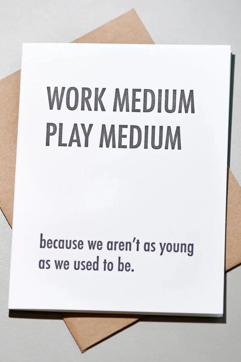 Work Medium Card