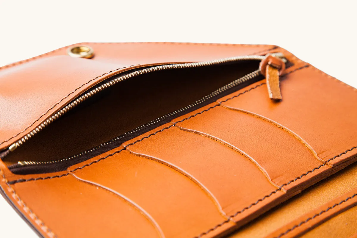 Workman Wallet - Saddle Tan