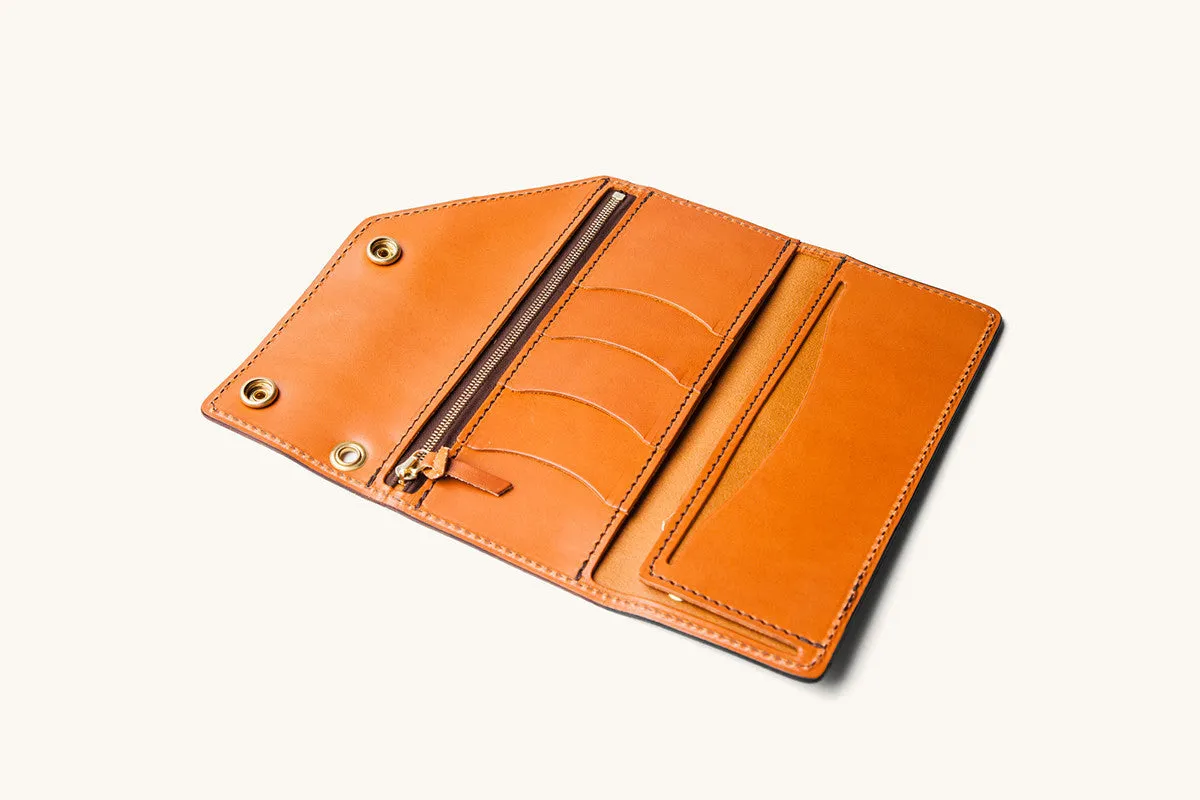 Workman Wallet - Saddle Tan