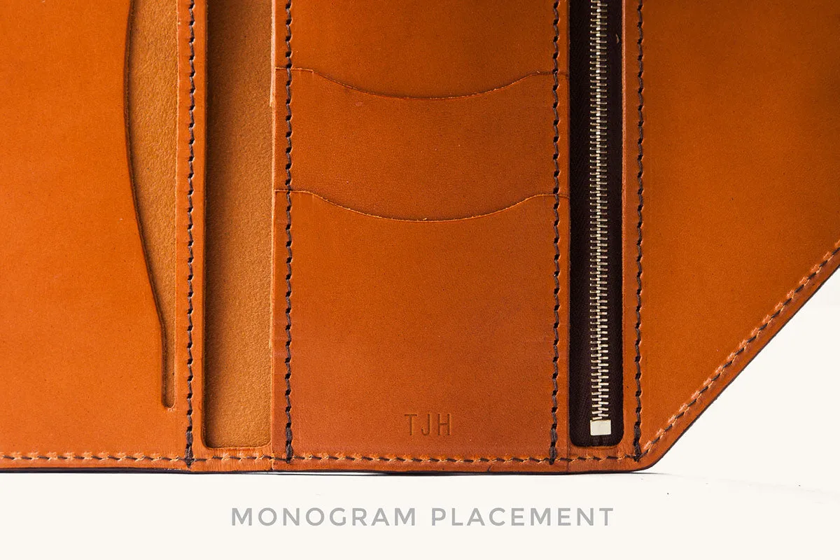 Workman Wallet - Saddle Tan