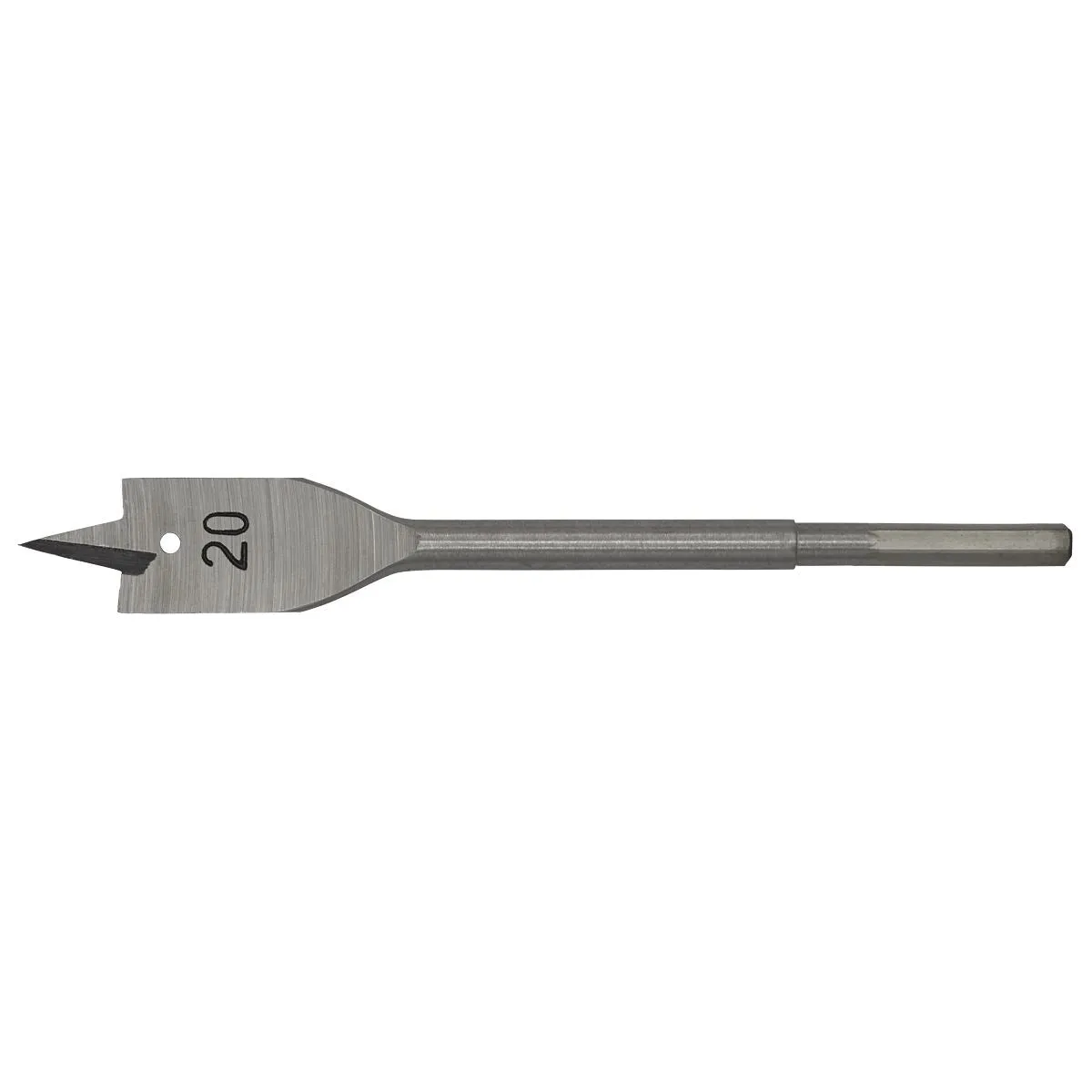 Worksafe by Sealey Flat Wood Bit Ø20mm x 152mm