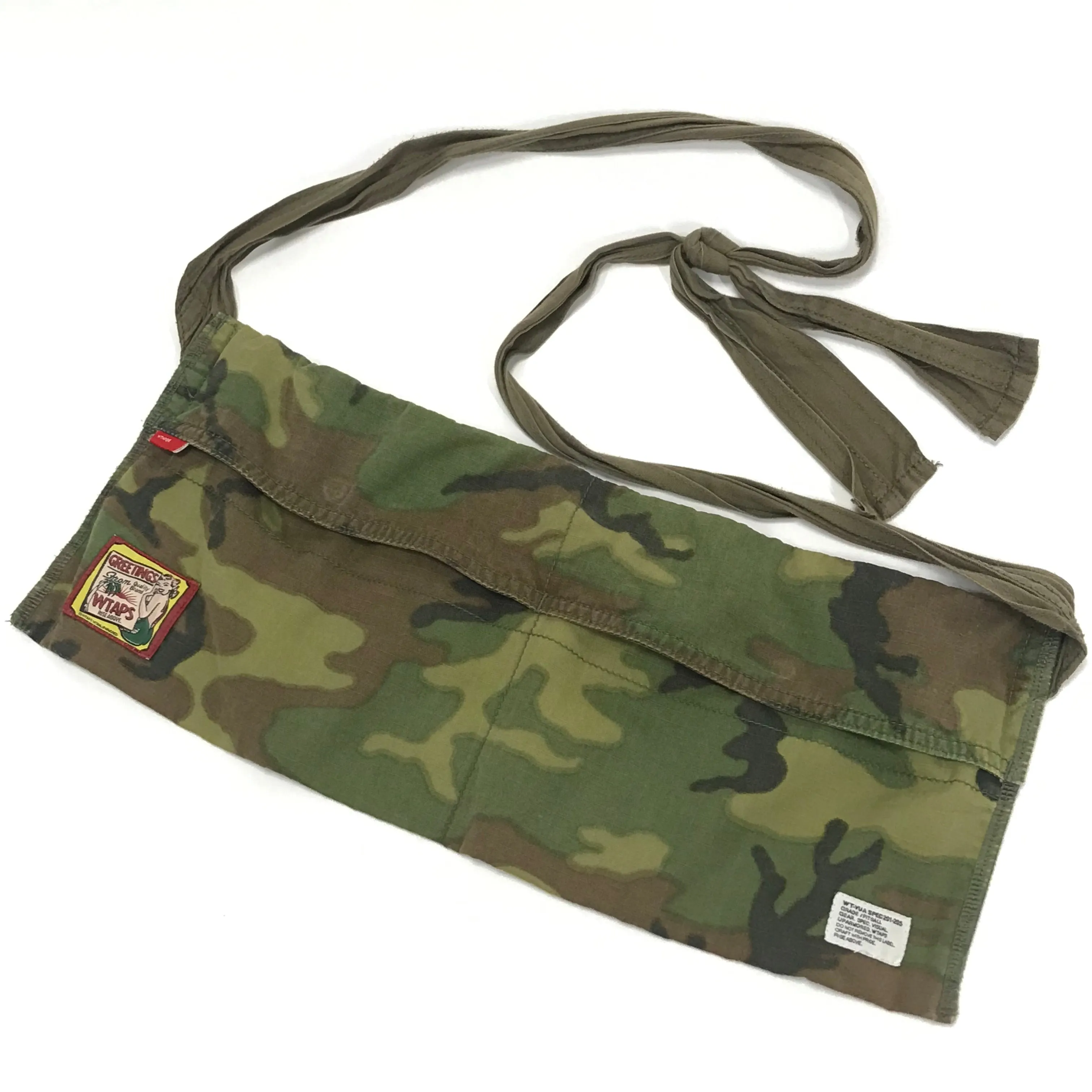 WTaps LAMF Bandleer Camo Shoulder Bag