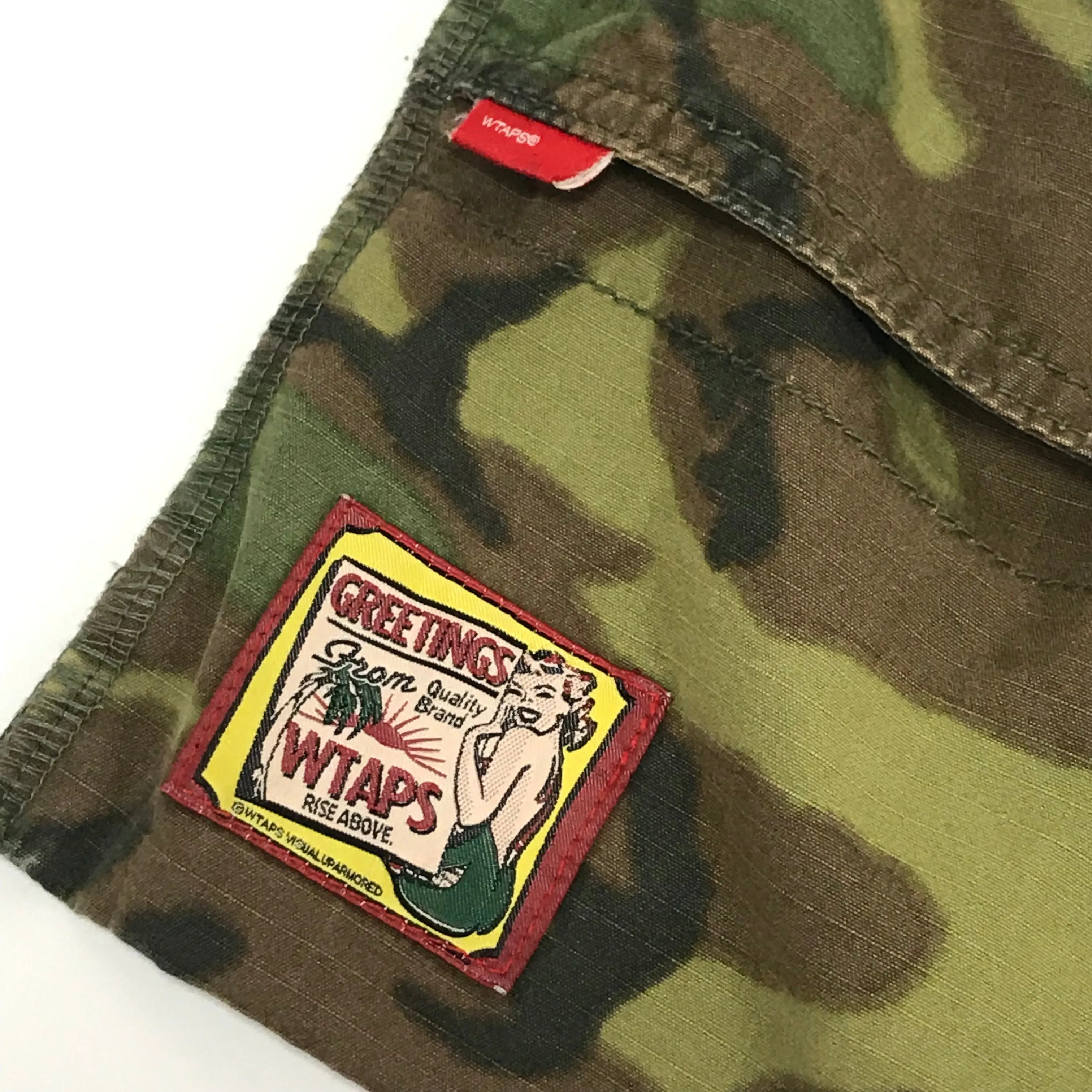 WTaps LAMF Bandleer Camo Shoulder Bag