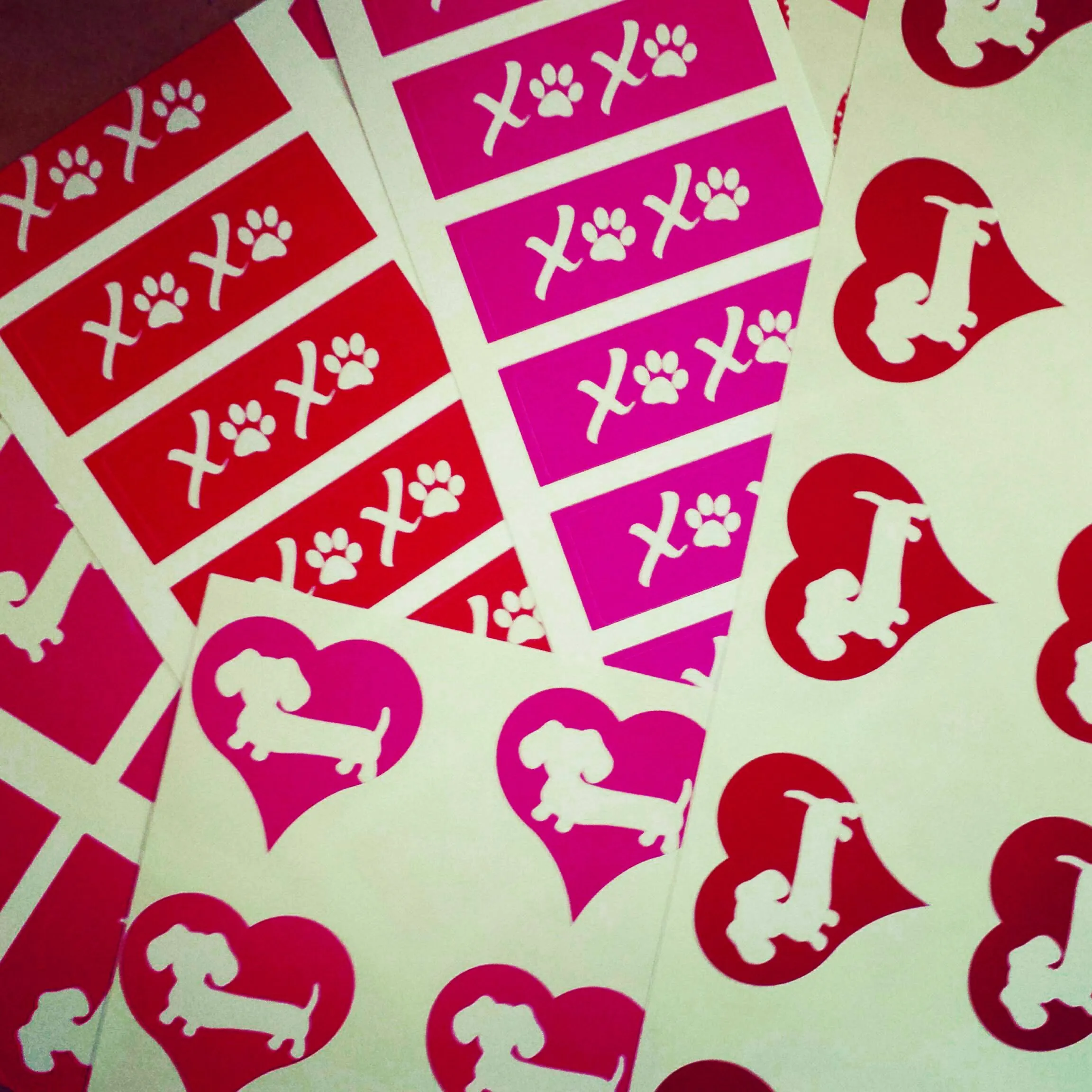 XOXO Puppy Love Envelope Seals