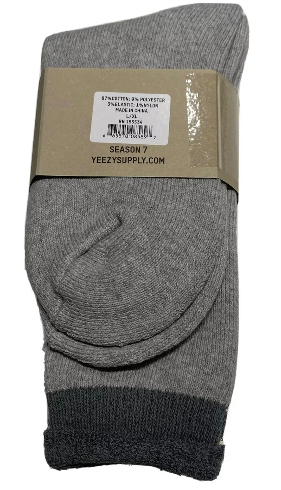 Yeezy Bouclette Socks (3 Pack) Color Four