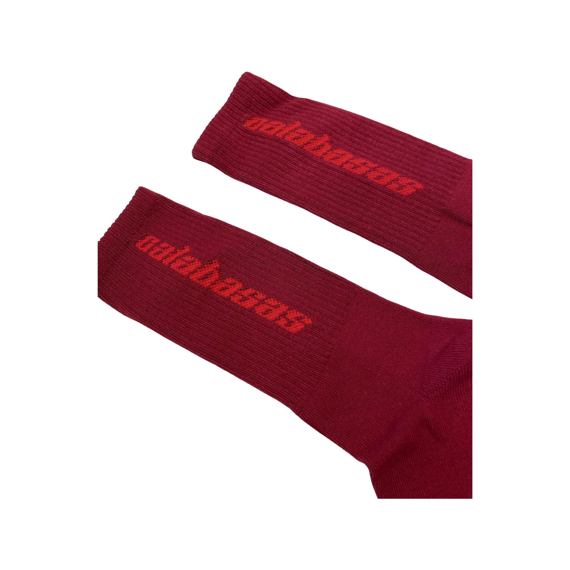 Yeezy Season 5 Calabasas Socks Oxblood