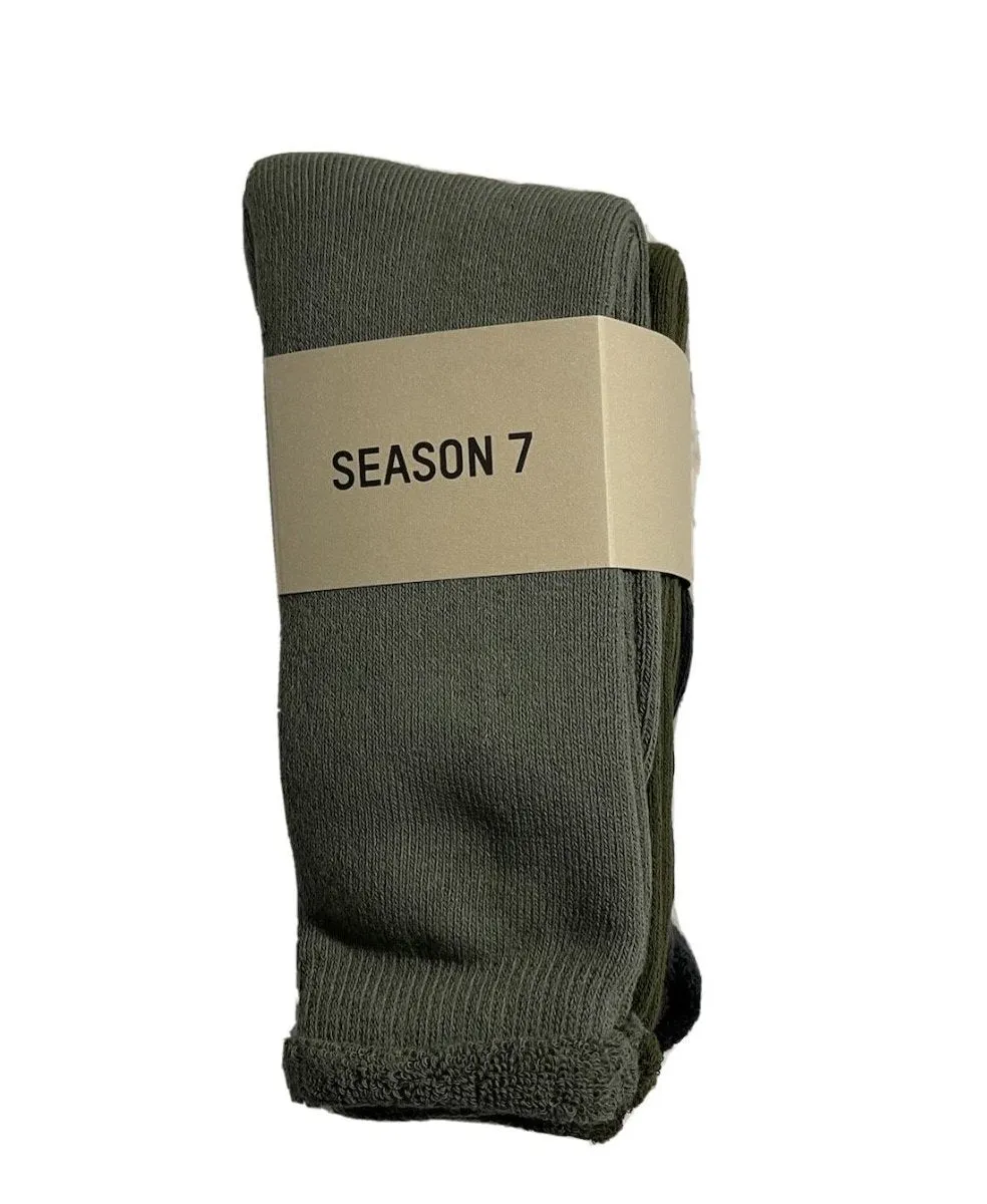 Yeezy Season 7 Socks (3 pack) Color Three