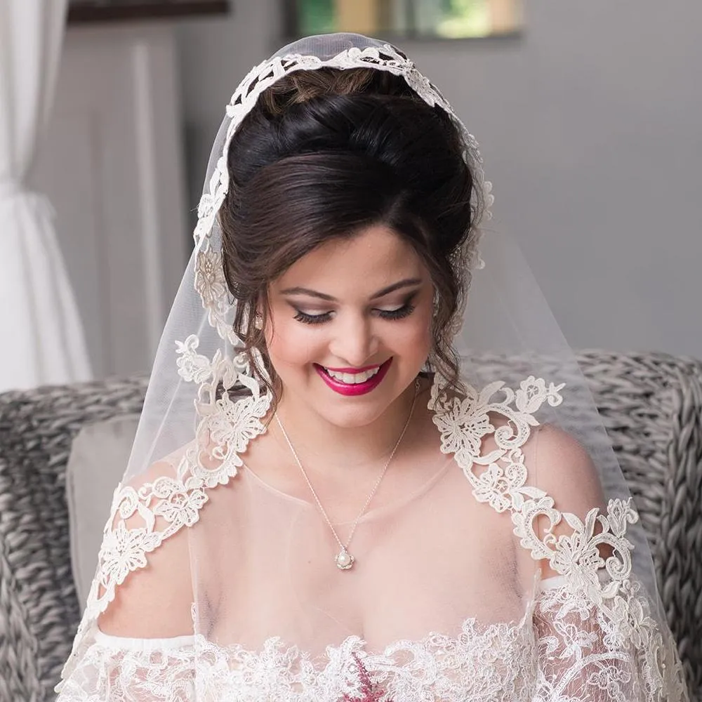 Zanna Custom Length Veil- 79"