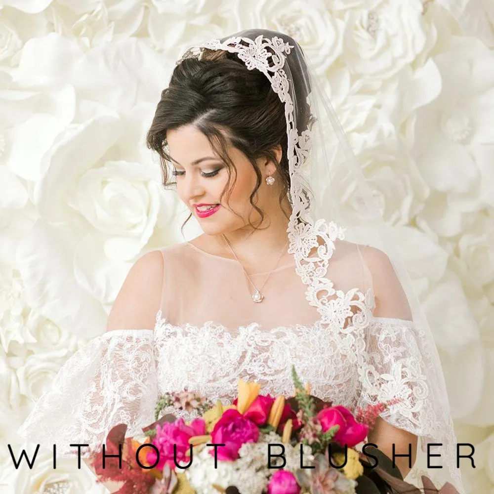 Zanna Custom Length Veil- 79"