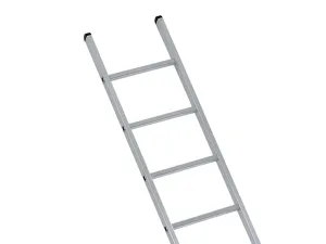 Zarges Industrial Single Aluminium Ladder With Stabiliser Bar 4.73M 16 Rungs