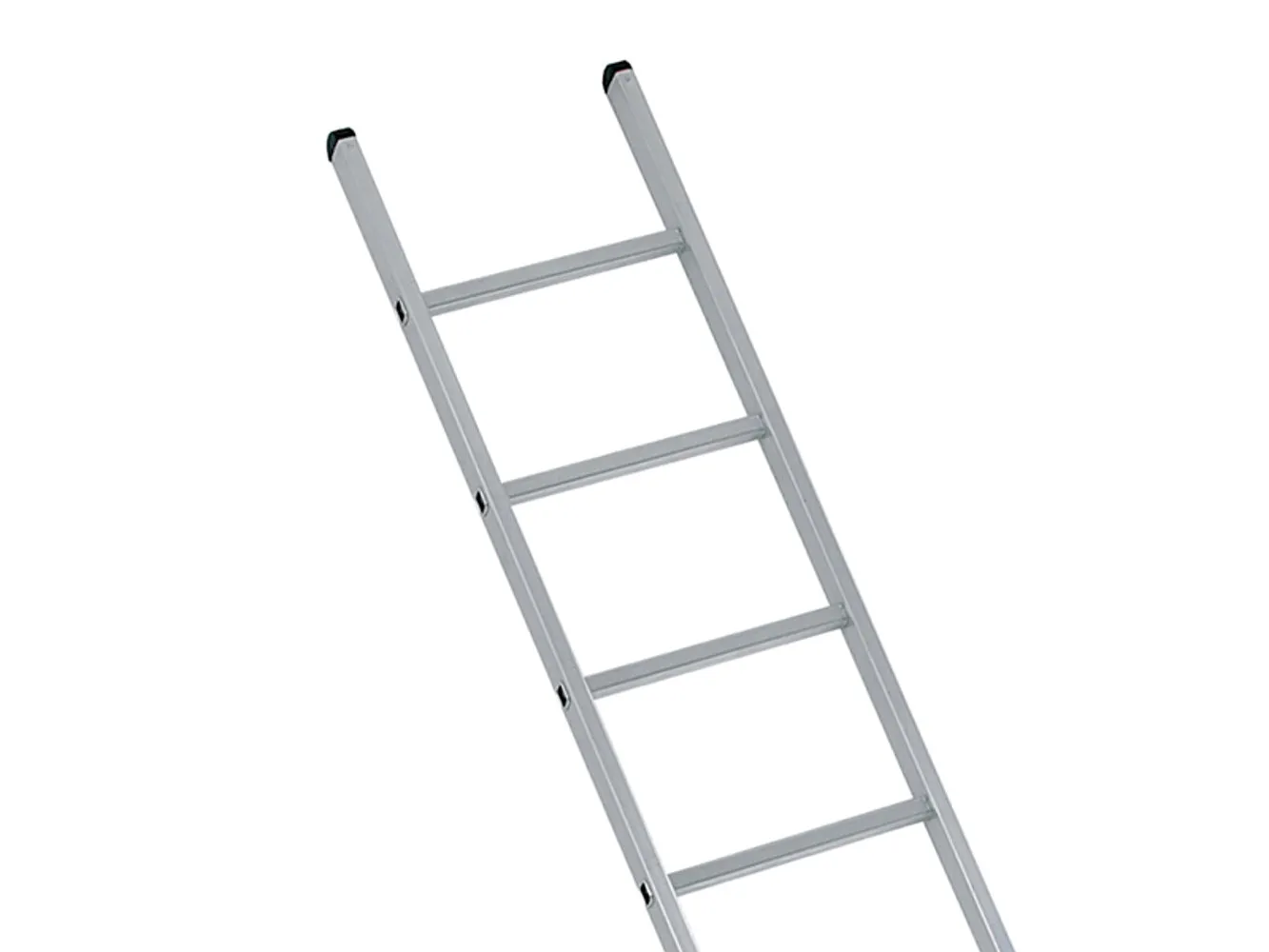 Zarges Industrial Single Aluminium Ladder With Stabiliser Bar 4.73M 16 Rungs