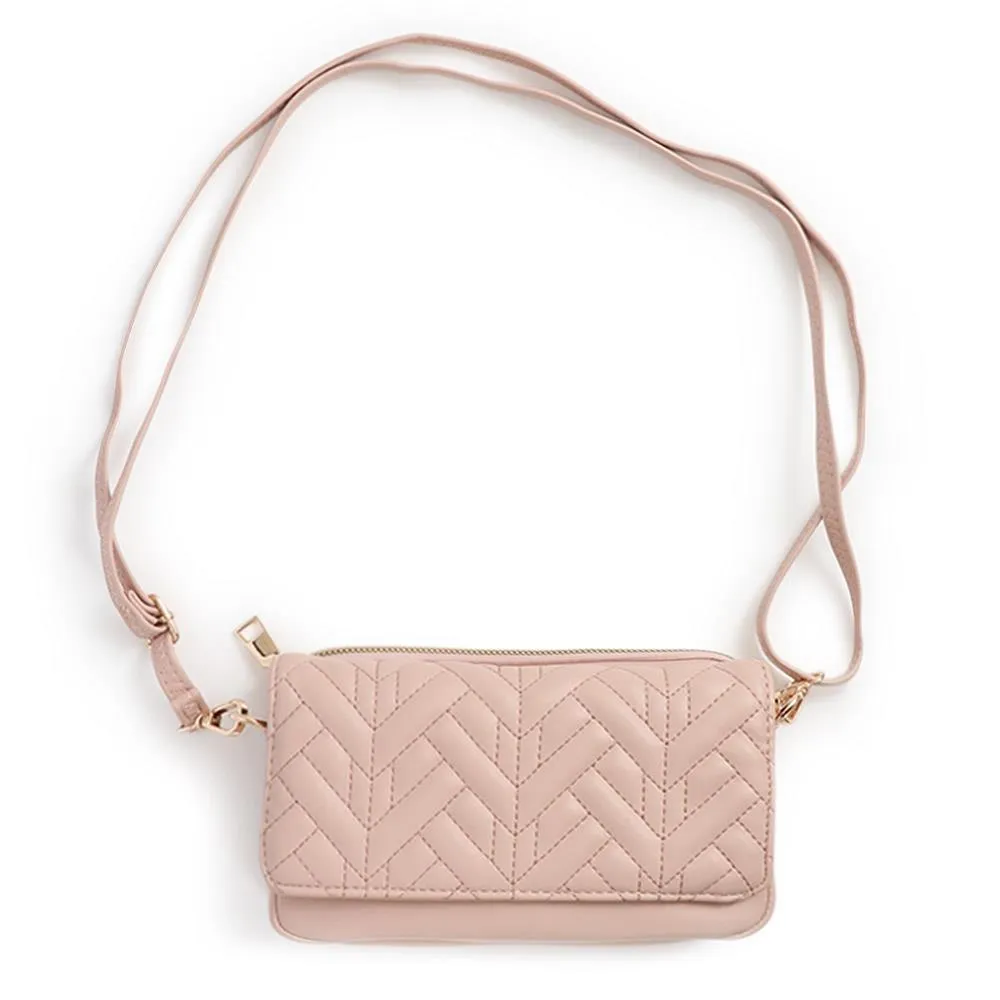 Zip-Close Cross-Body Bag  - PRETT39019 / 325 704