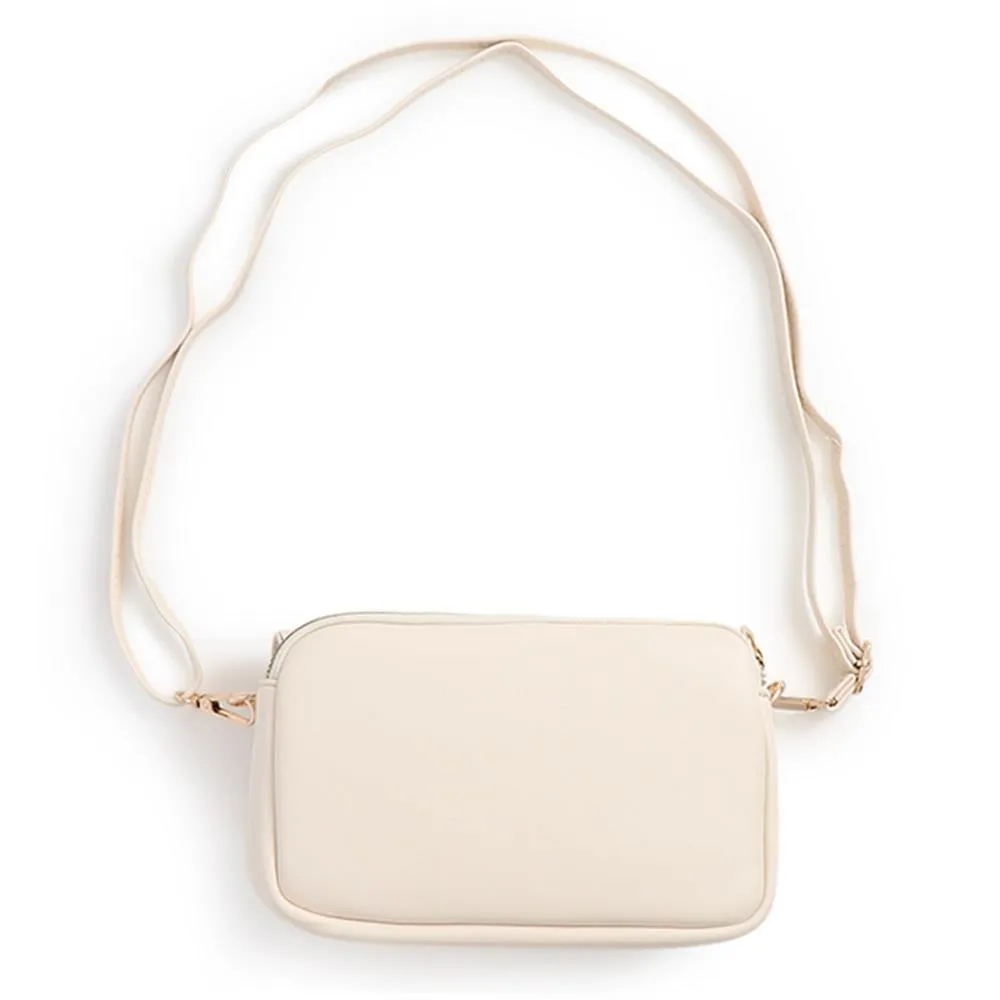 Zip-Close Cross-Body Bag  - PRETT39019 / 325 704