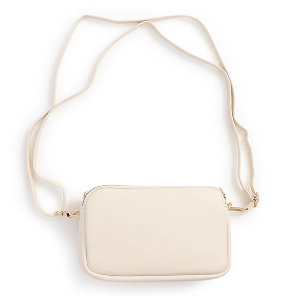 Zip-Close Cross-Body Bag  - PRETT39019 / 325 704