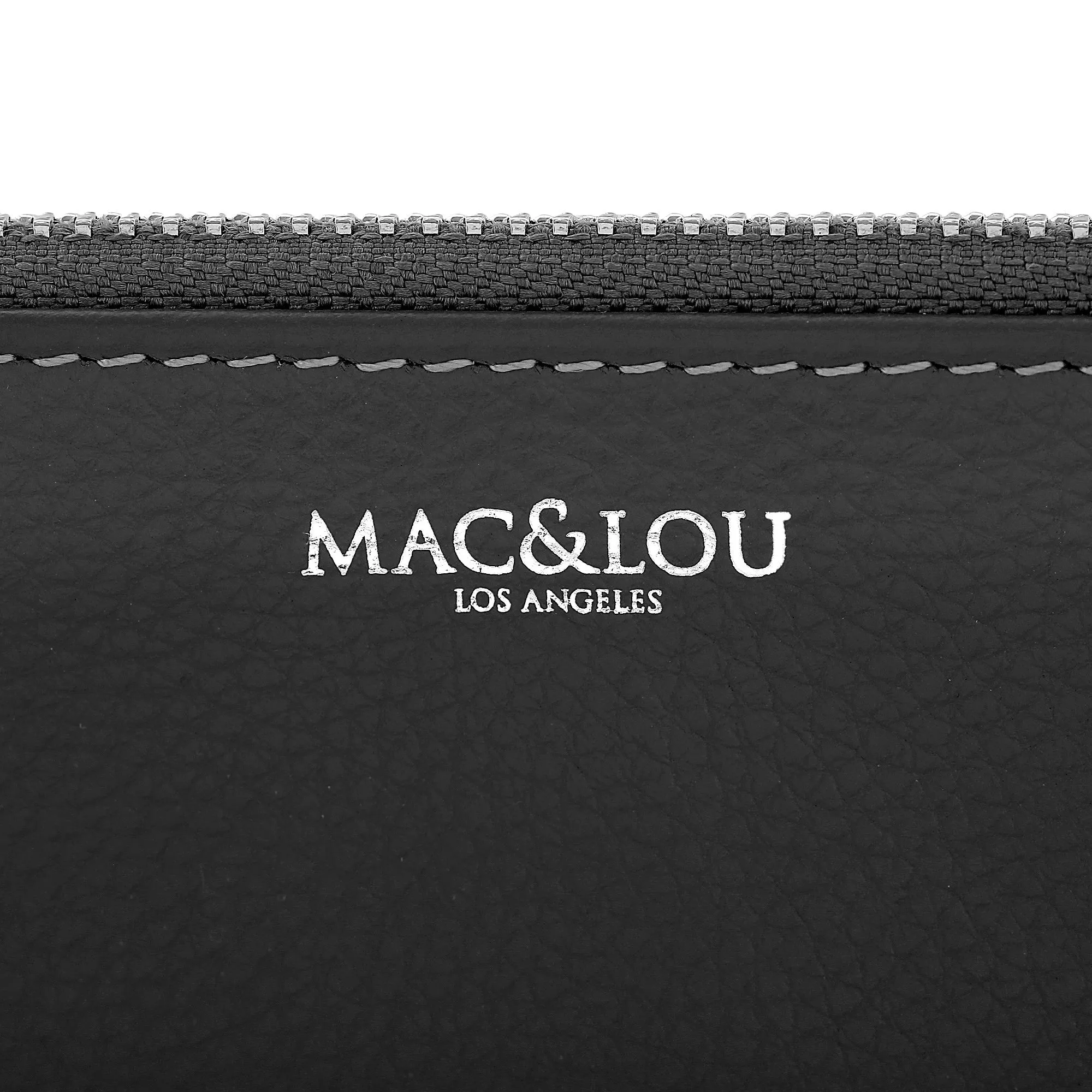 Zip Clutch Pouch Black