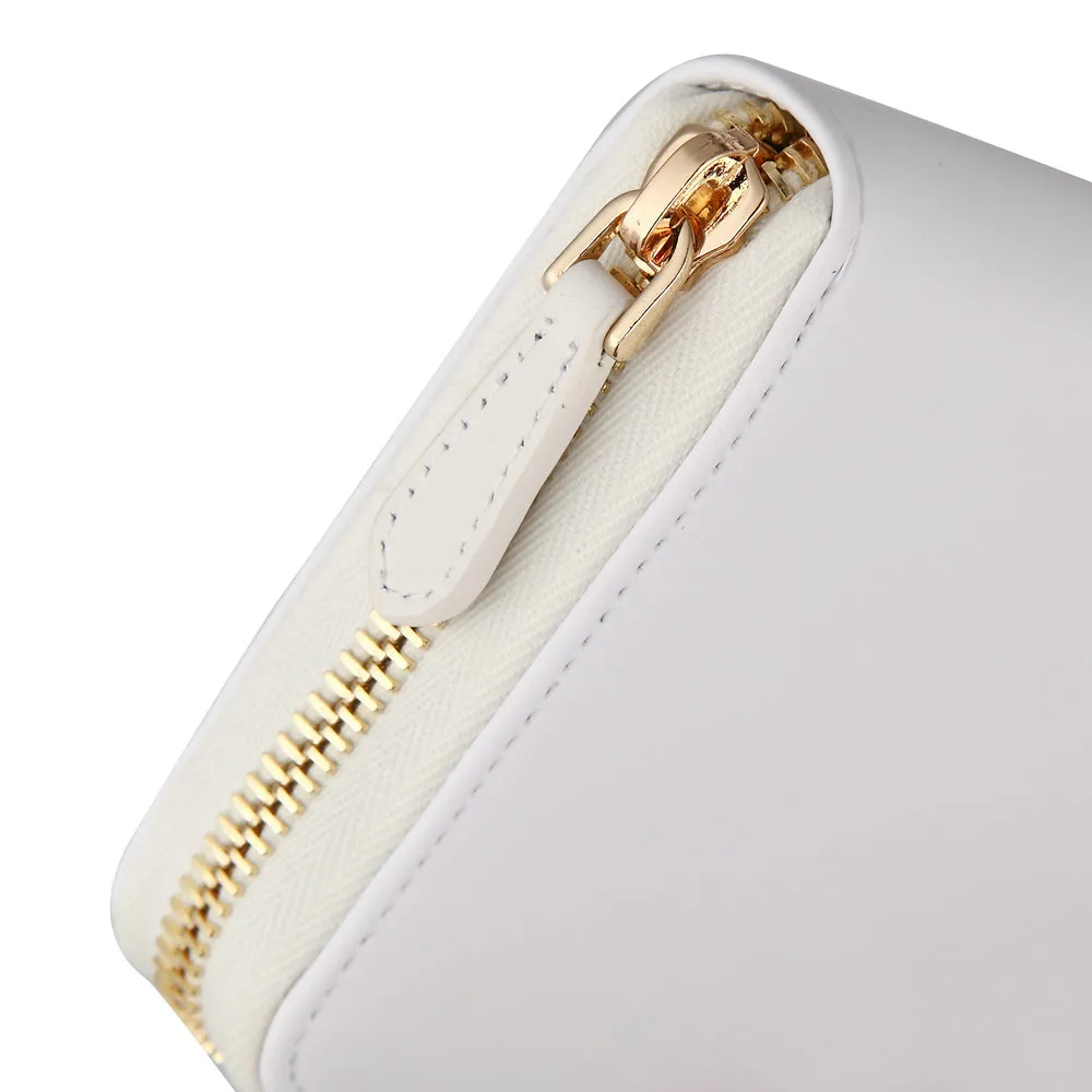 Zip Wallet | Smooth Snow White