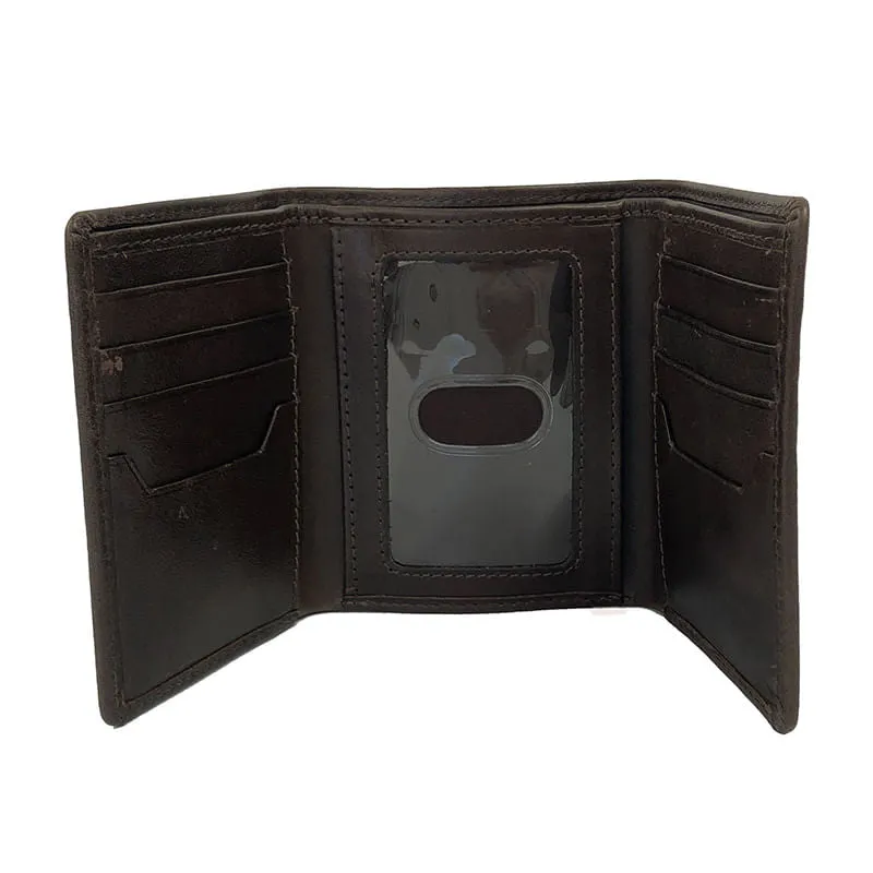 Zulu Leather Tri-Fold Wallet